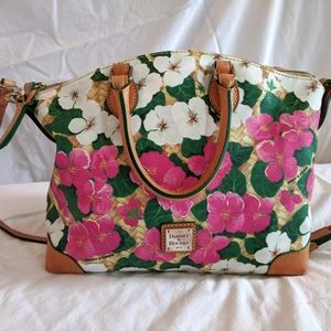 Dooney & Bourke flowers handbag purse